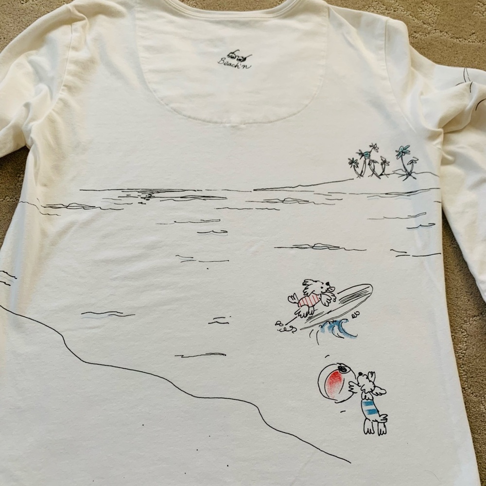 Chico’s Beach’n Chat-Tee - Picture 5 of 7